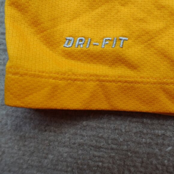 Nike Soccer Jersey Medium Yellow Goalie Long Sleeve 448226 - Picture 2 of 13